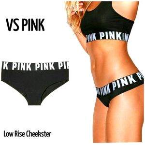 VS PINK Extra low-rise cheekster Logo Panites
